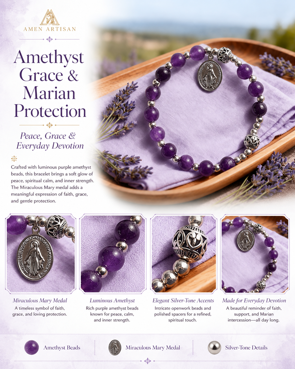 Natural Stone Bracelet
