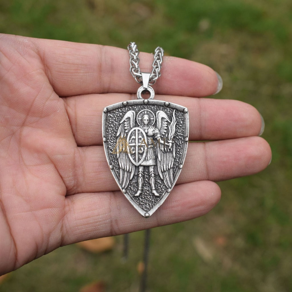 Archangel Michael Necklace Amen Artisan