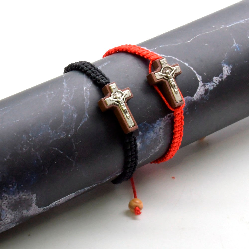 Amen Artisan Adjustable Braided Cross
