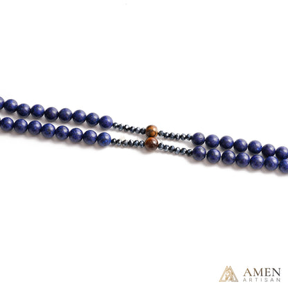 Lapis Lazuli Rosary Amen Artisan