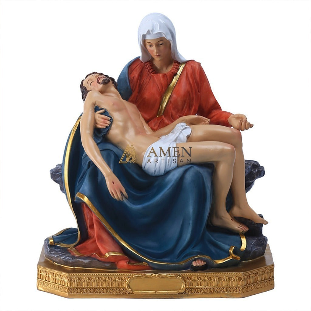 Mary with Jesus Pieta Statue  Amen Artisan