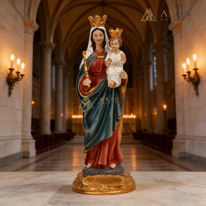 Madonna and Child Statue Amen Artisan