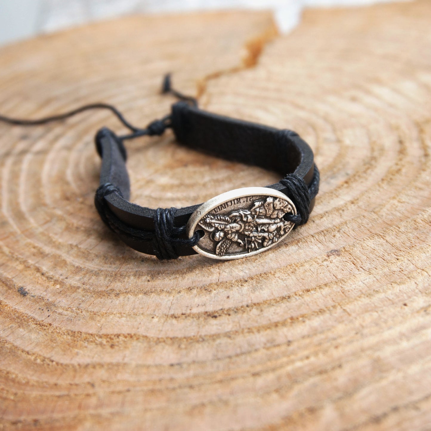 St Michael Bracelet Amen Artisan
