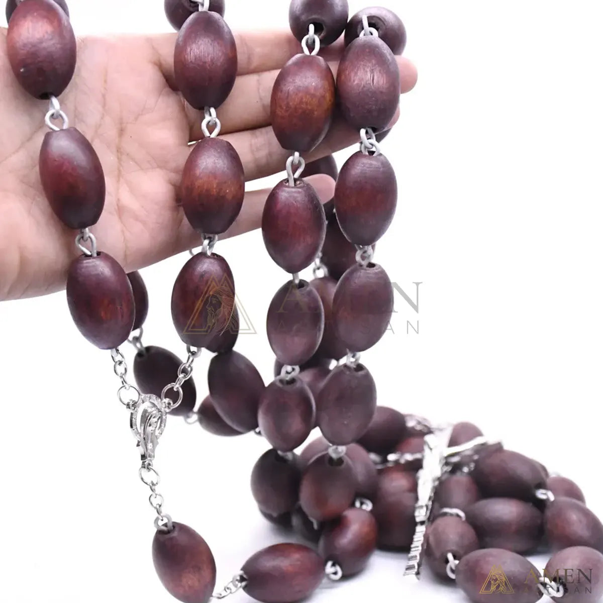 Saint Mary Wall Rosary Amen Artisan