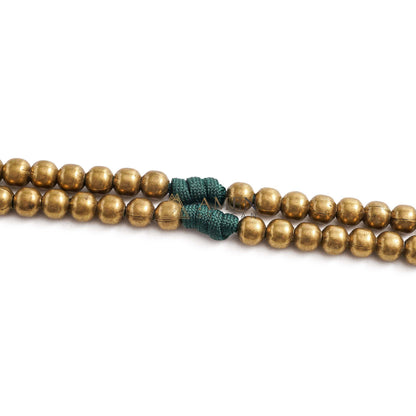 Military-Grade Paracord Rosary with Antique Bronze Beads & Enamel Crucifix Amen Artisan