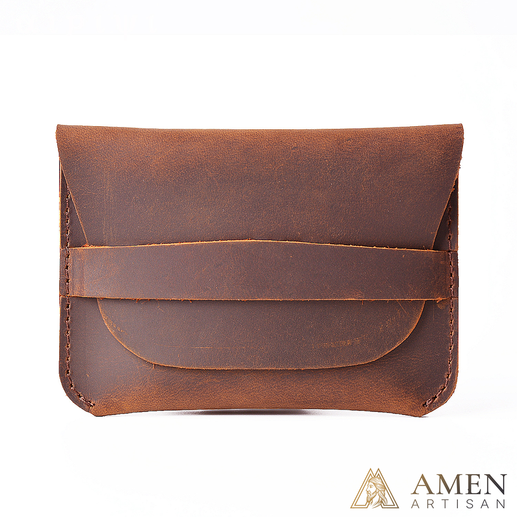 Genuine Leather Rosary Pouch – Crazy Horse Leather Prayer Beads Case