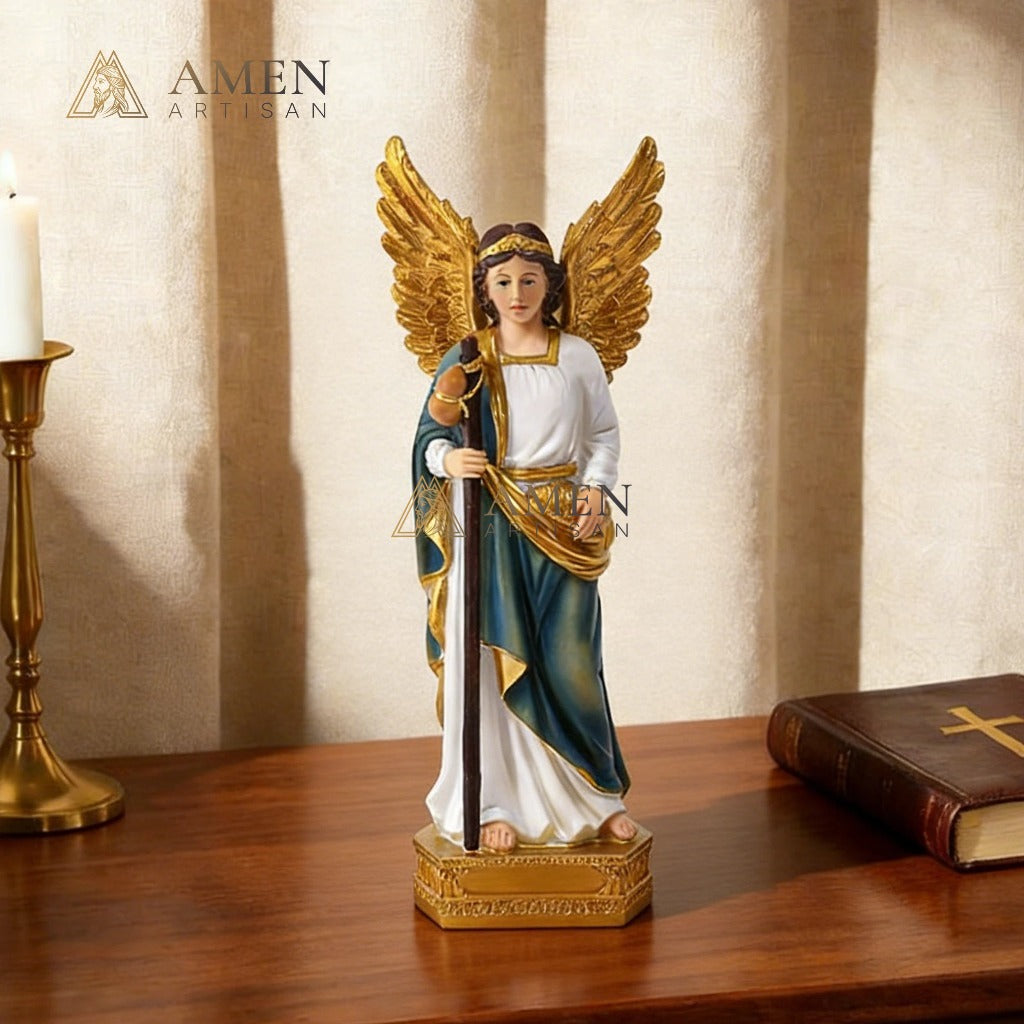 Saint Raphael The Archangel Statue Amen Artisan