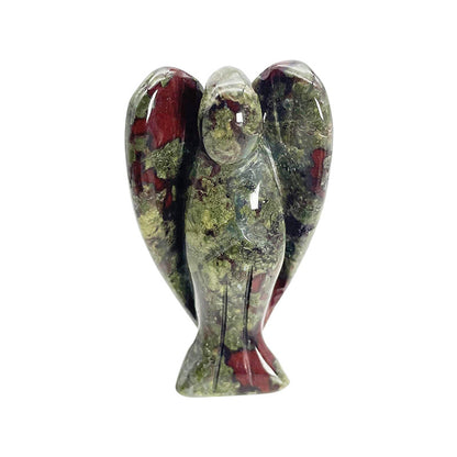 Hand-Carved Crystal Angel Frame – Peace, Guidance & Protection |  Amen Artisan
