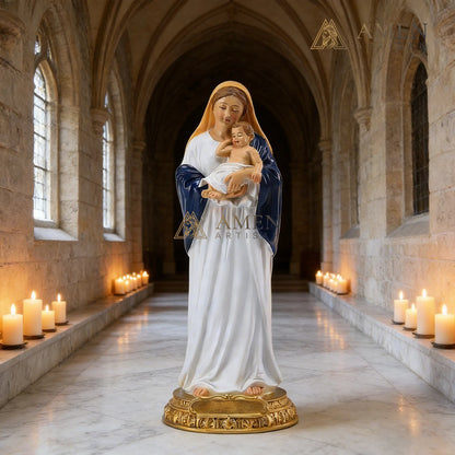Madonna and Child Statue Amen Artisan