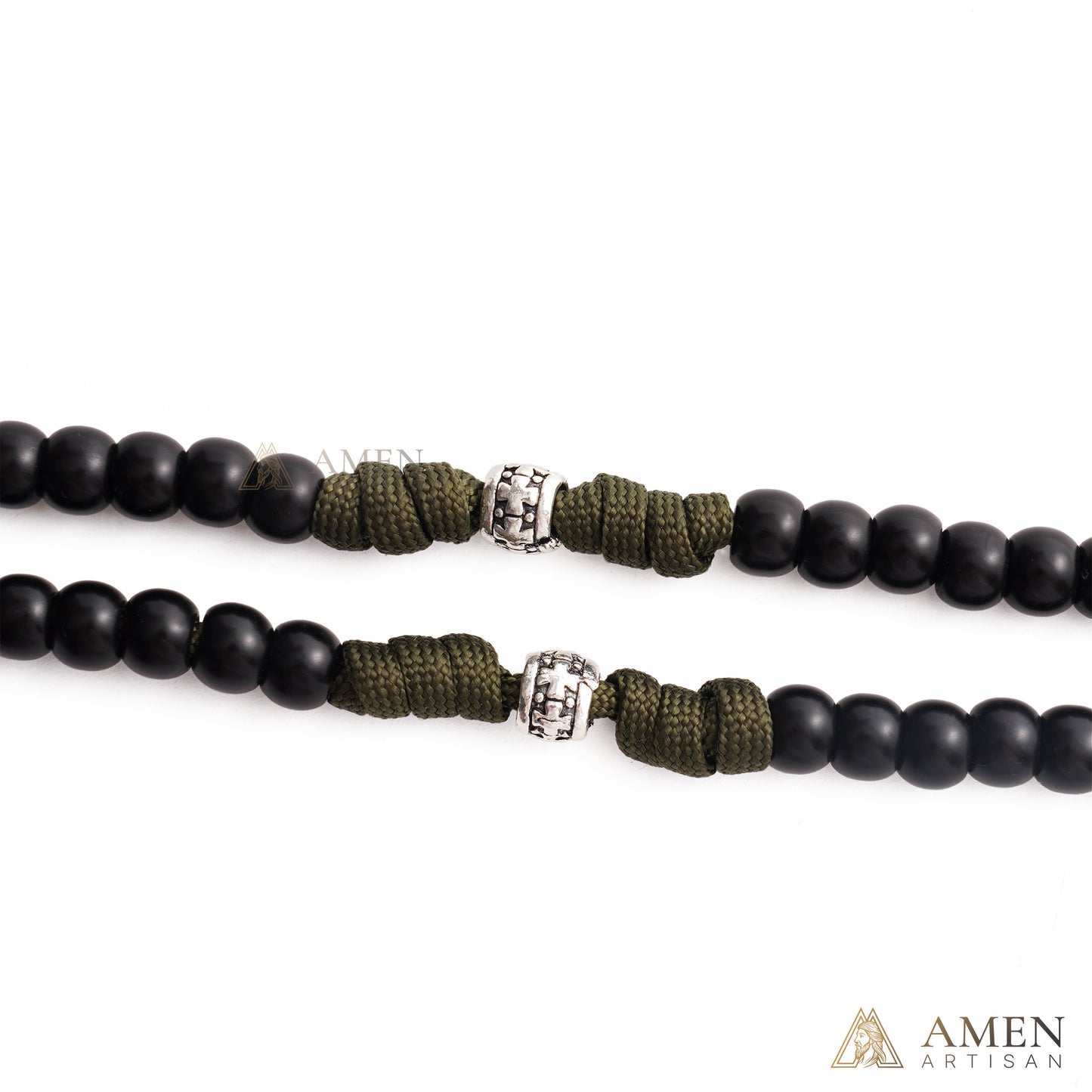 St. Michael the Archangel Tactical Paracord Rosary – Guardian of Courage Amen Artisan