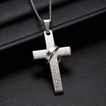 The Lord’s Prayer Cross Necklace — Wear Prayer and Strength Close