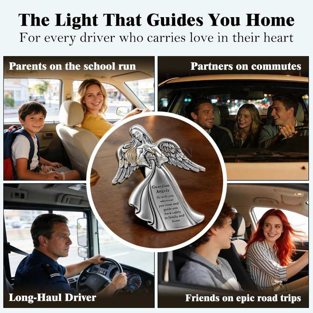 Guardian Angel Car Visor Clip Amen Artisan