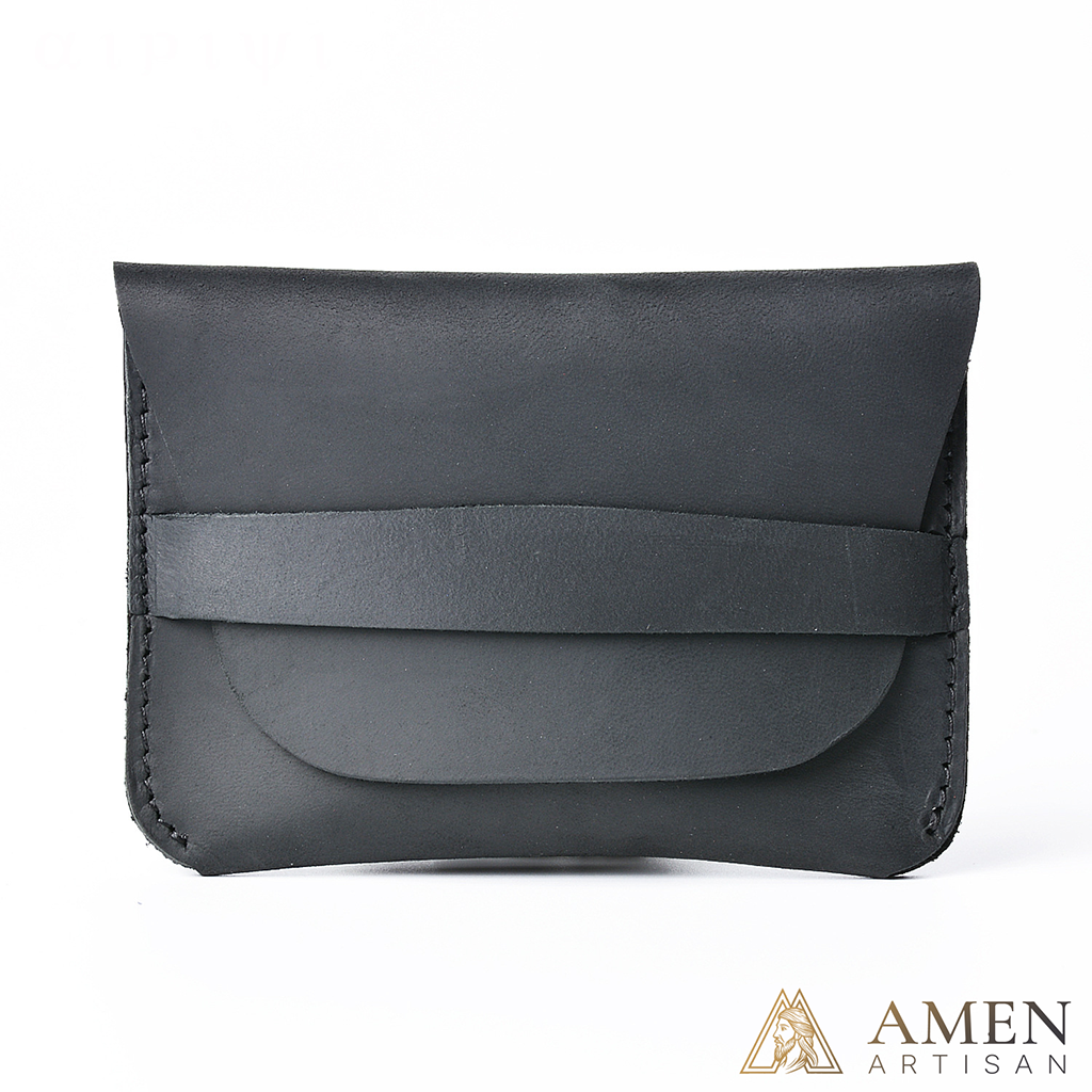 Genuine Leather Rosary Pouch – Crazy Horse Leather Prayer Beads Case