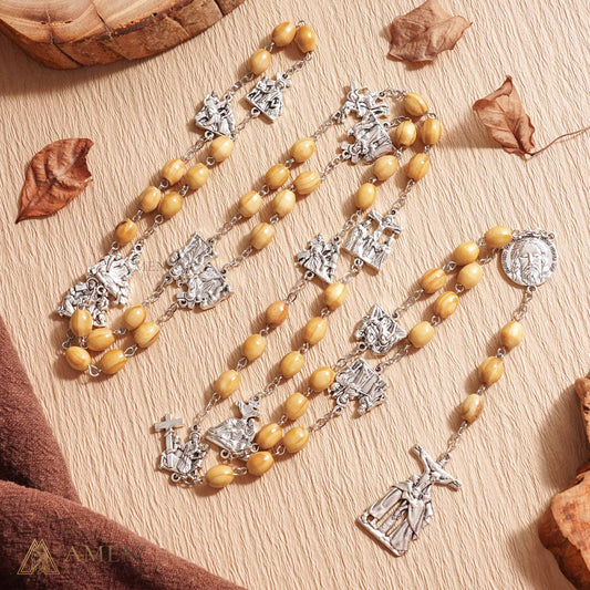 Stations of the Cross Rosary Amen Artisan
