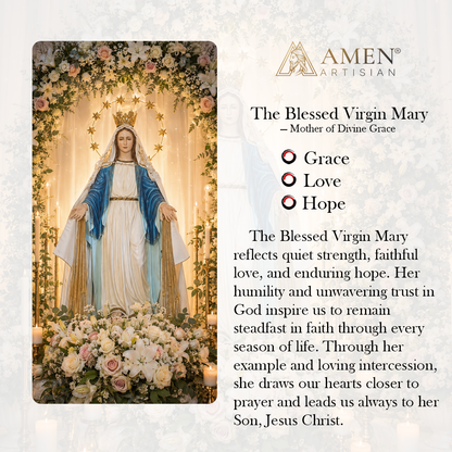 Burgundy Clip-On Pocket Decade Rosary with Crucifix and Our Lady Medal