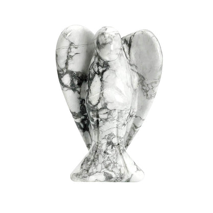 Hand-Carved Crystal Angel Frame – Peace, Guidance & Protection |  Amen Artisan