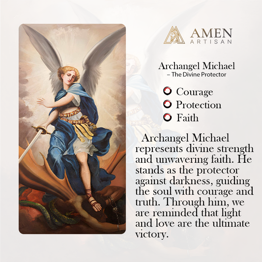 【Deal Today】St. Michael Combat Rosary Paracord Rosary – Faith & Valor Amen Artisan