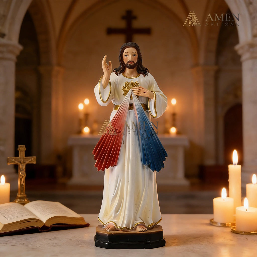 Sacred Heart of Jesus Statue Amen Artisan