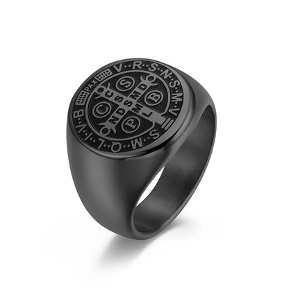 Saint Benedict Medal Ring Amen Artisan